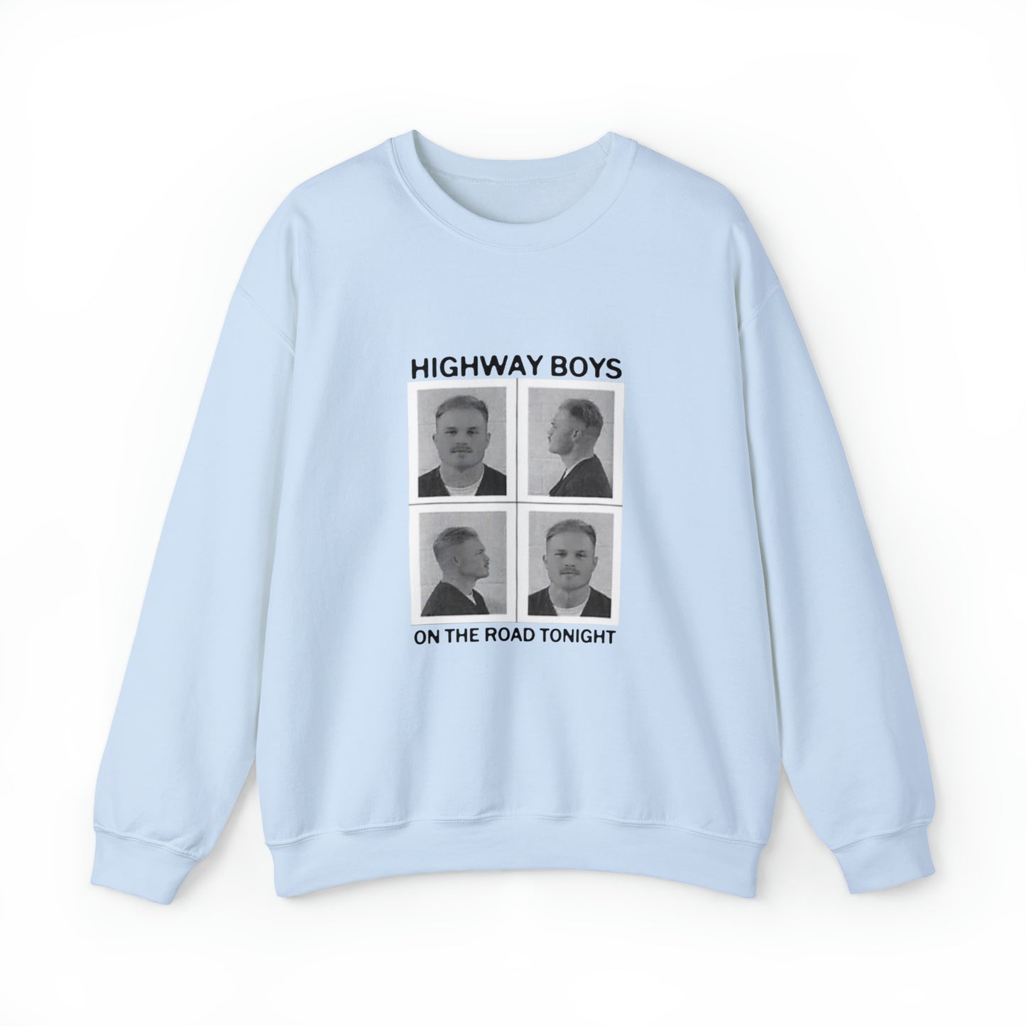 Zach Bryan Mugshot Crewneck, Zach Bryan Sweatshirt, Zach Bryan HIGHWAY BOYS Shirt, Zach Bryan mugshot merch, Hoodie