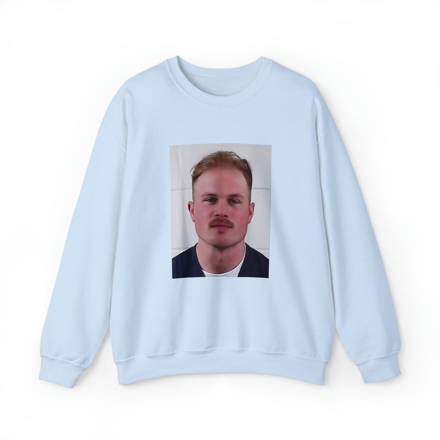 Zach Bryan Mugshot Crewneck, Zach Bryan Sweatshirt, Zach Bryan Shirt, Zach Bryan mugshot merch