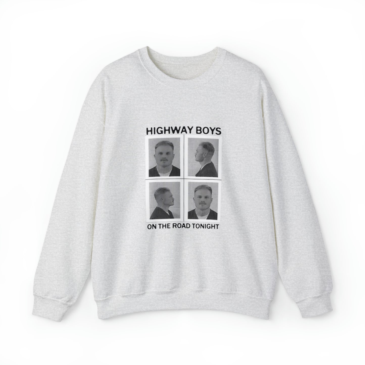 Zach Bryan Mugshot Crewneck, Zach Bryan Sweatshirt, Zach Bryan HIGHWAY BOYS Shirt, Zach Bryan mugshot merch, Hoodie