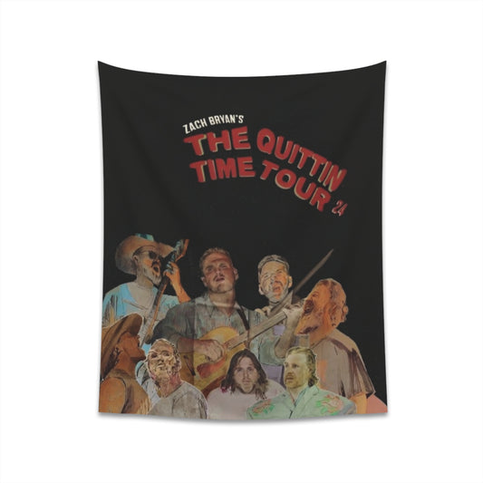 Zach Bryan Tapestry, Zach Bryan Quittin Time Tour, Zach Bryan Gift Idea, Zach Bryan Tapestries, Zach Bryan Merch, Zach Bryan Wall Art,