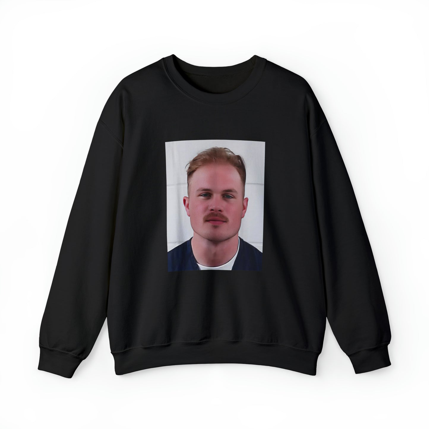 Zach Bryan Mugshot Crewneck, Zach Bryan Sweatshirt, Zach Bryan Shirt, Zach Bryan mugshot merch