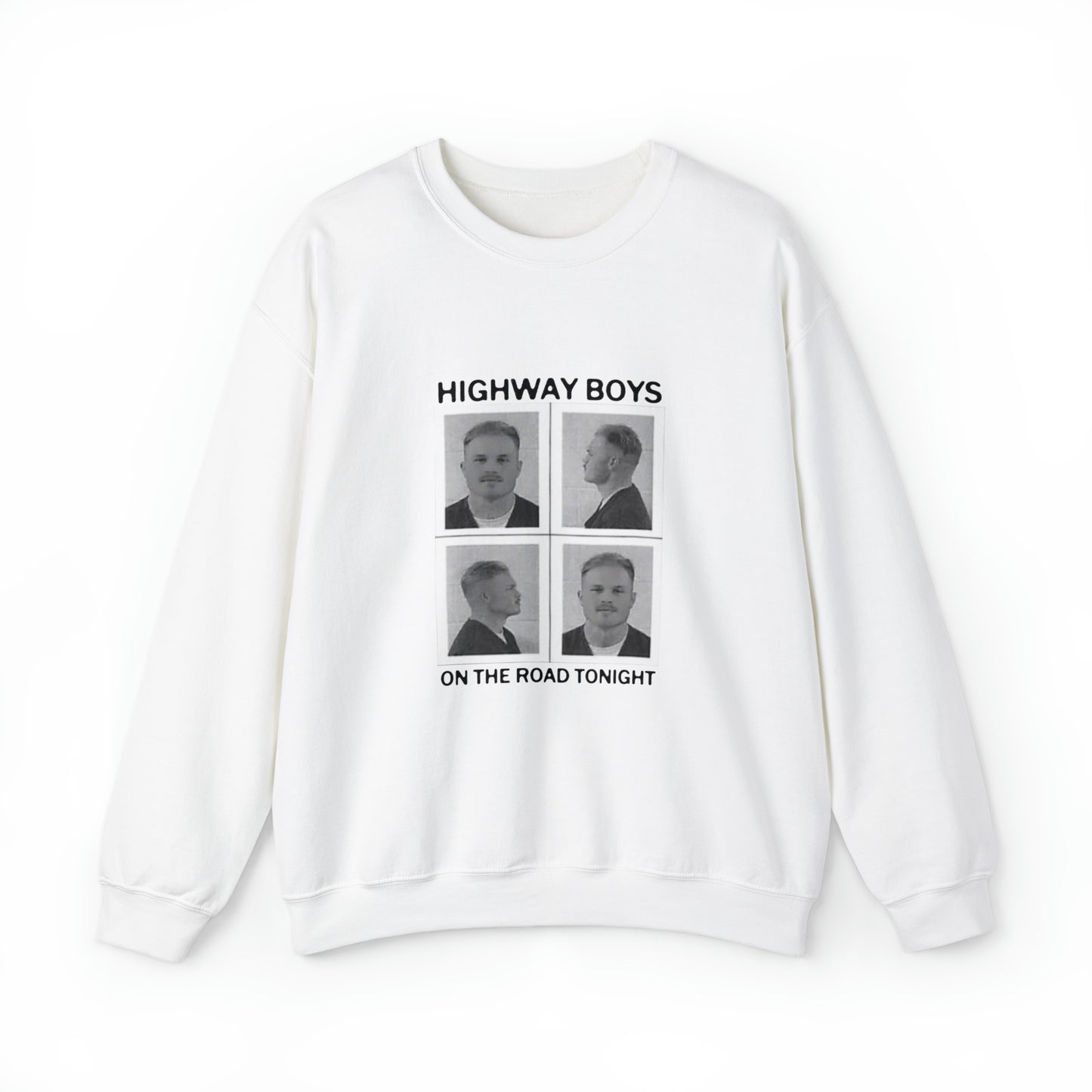 Zach Bryan Mugshot Crewneck, Zach Bryan Sweatshirt, Zach Bryan HIGHWAY BOYS Shirt, Zach Bryan mugshot merch, Hoodie