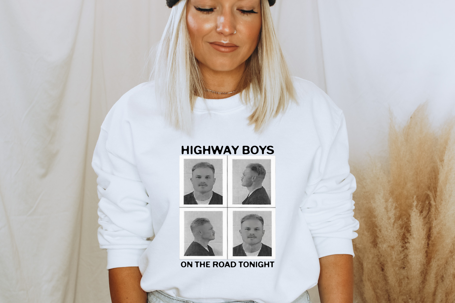 Zach Bryan Mugshot Crewneck, Zach Bryan Sweatshirt, Zach Bryan HIGHWAY BOYS Shirt, Zach Bryan mugshot merch, Hoodie