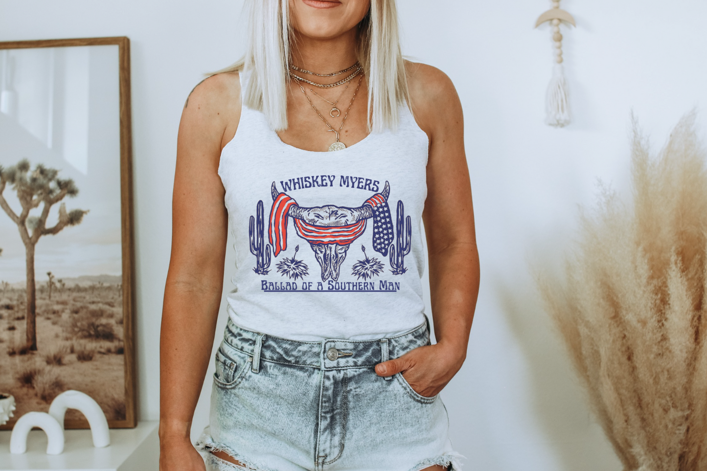 Whiskey Myers Tank Top, Womens Western Shirt, Whiskey Myers Merch, Whiskey Myers Gift Idea, vintage graphic tank top