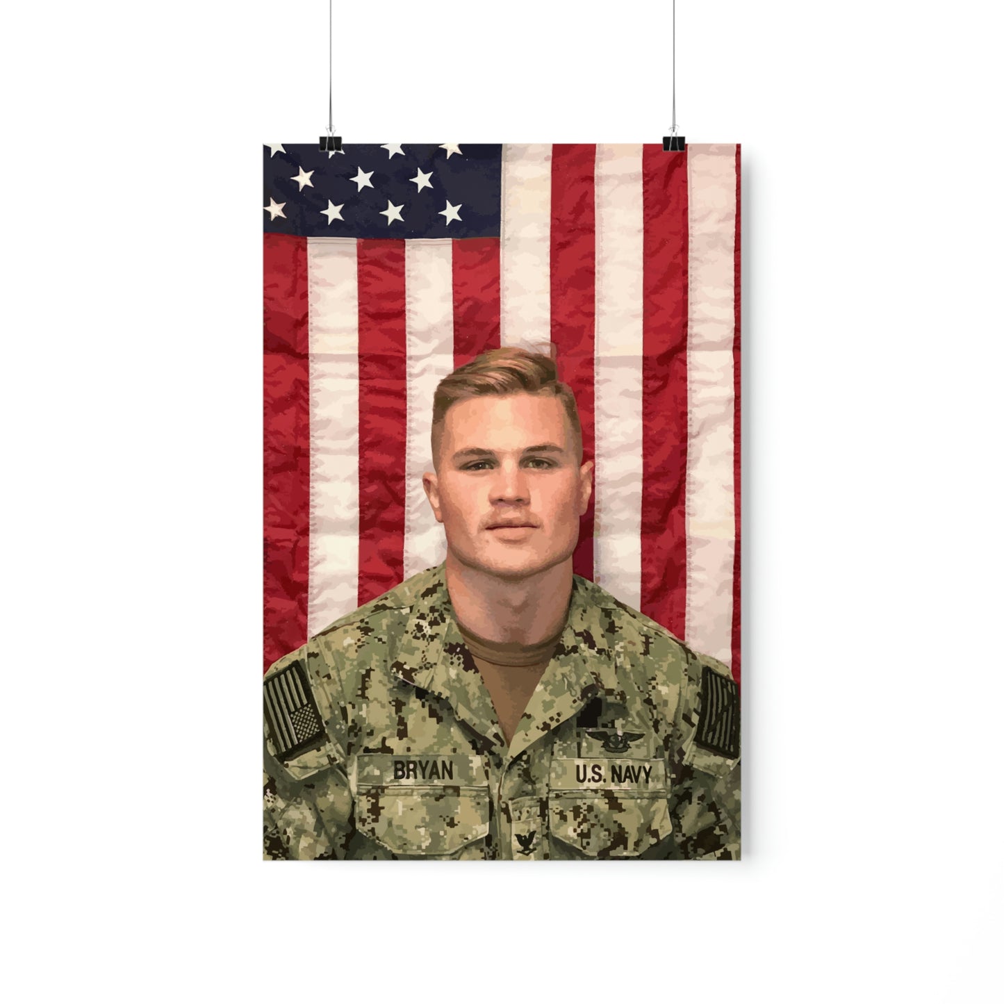 Zach Bryan Poster, Zach Bryan Print, Zach Bryan Merch, Mens Gift Idea, Military Uniform, Zach Bryan Flag Wall Art, American Heartbreak Decor