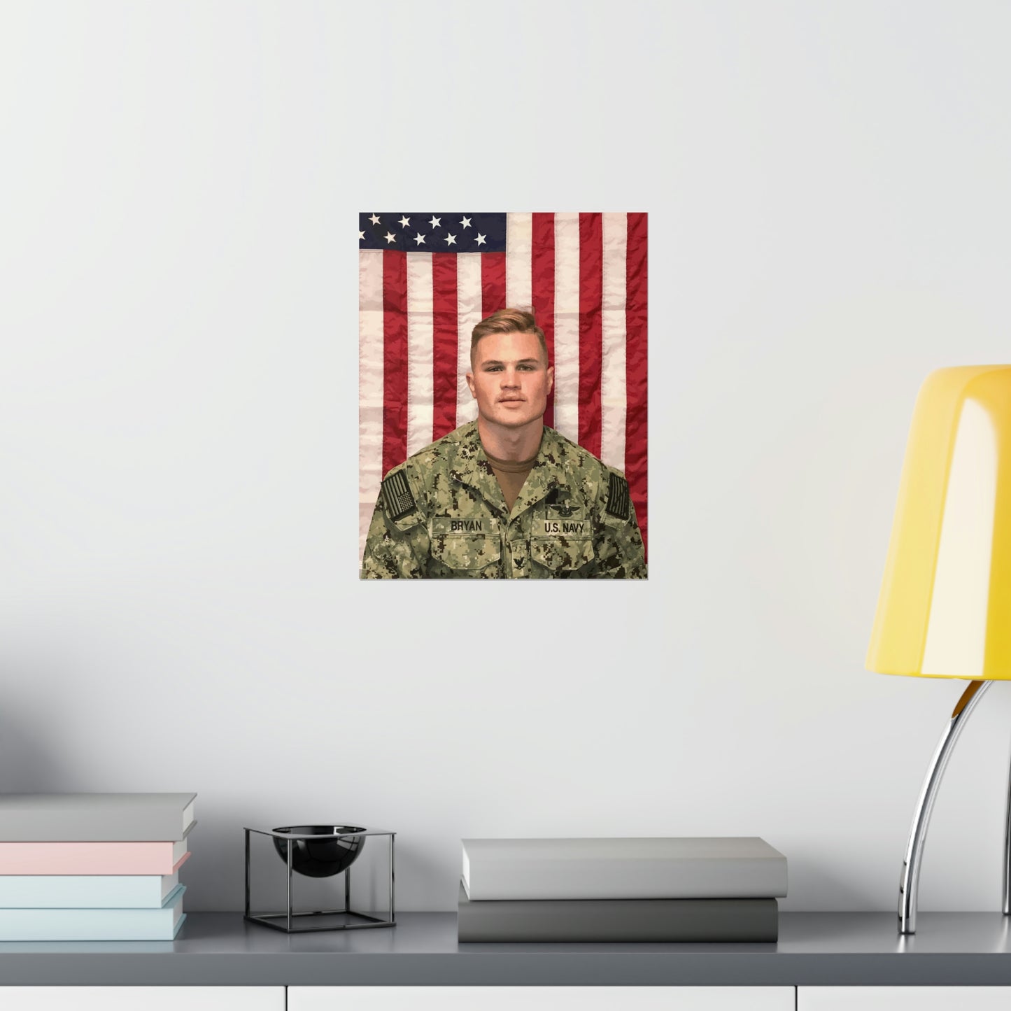 Zach Bryan Poster, Zach Bryan Print, Zach Bryan Merch, Mens Gift Idea, Military Uniform, Zach Bryan Flag Wall Art, American Heartbreak Decor