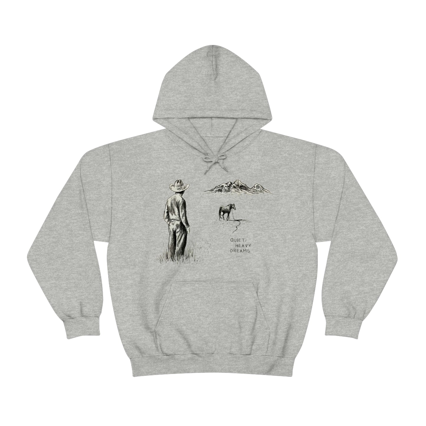 Zach Bryan Hoodie, Zach Bryan Sweatshirt, Western Shirt, Quiet Heavy Dreams Album Merch, Zach Bryan Gift idea, Zach Bryan Lyrics, Rodeo