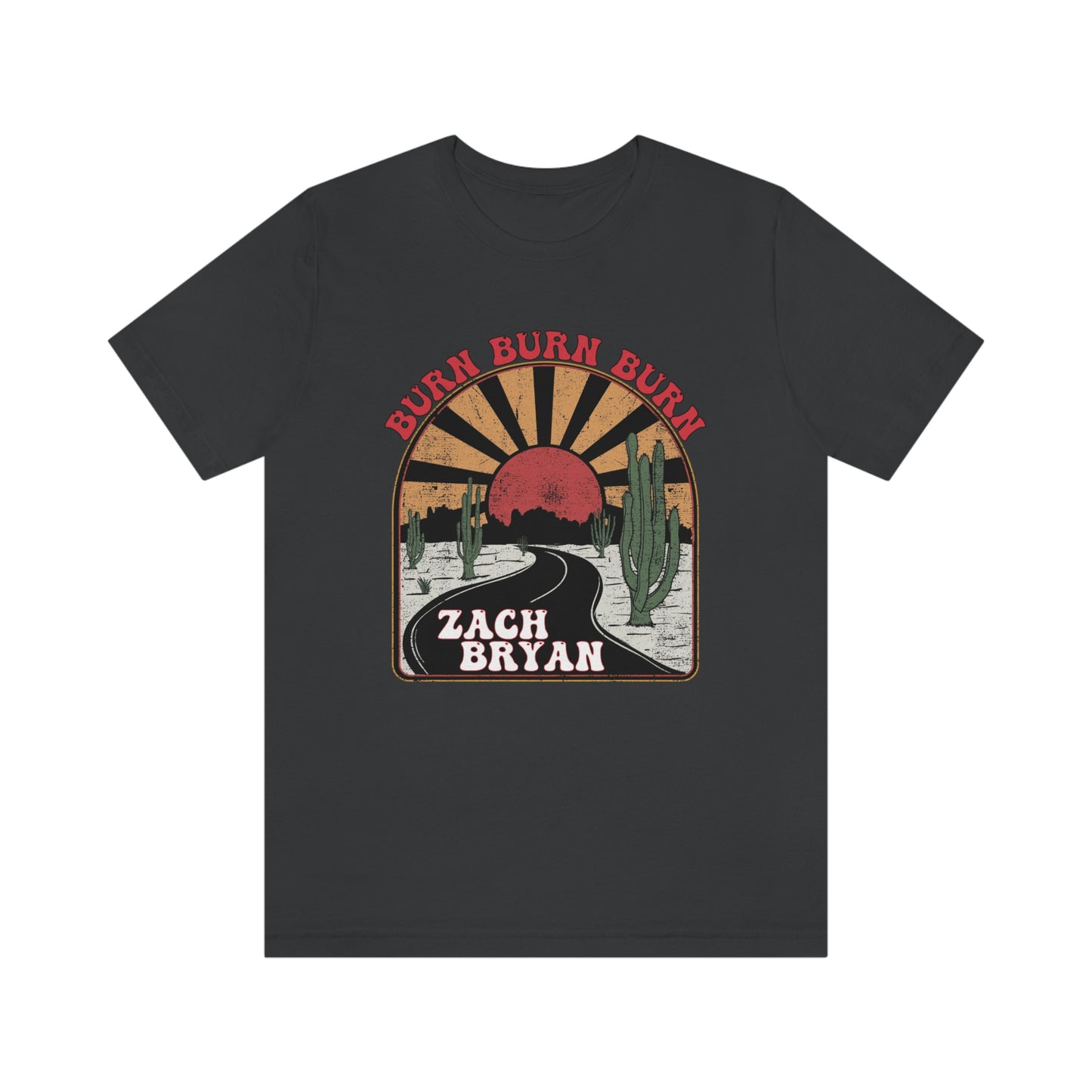 Zach Bryan Burn Burn Burn Shirt, Zach Bryan Merch, Zach Bryan Gift Idea, Western Tee, Country Music Tshirt, Western Rodeo Tee