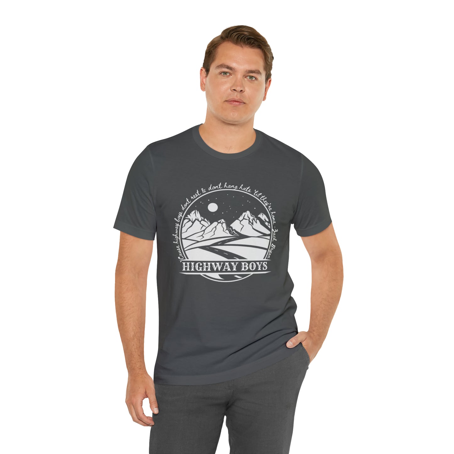 Zach Bryan, Zach Bryan Highway boys Shirt, Zach Bryan Merch, Zach Bryan Gift Idea, Country Western Music Lyrics Tee, Highway Boys don't die