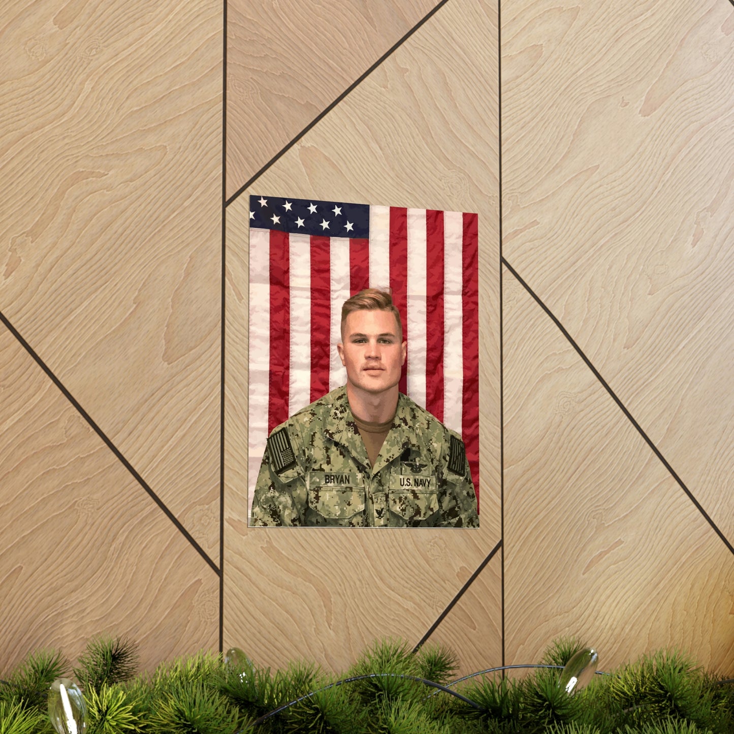 Zach Bryan Poster, Zach Bryan Print, Zach Bryan Merch, Mens Gift Idea, Military Uniform, Zach Bryan Flag Wall Art, American Heartbreak Decor