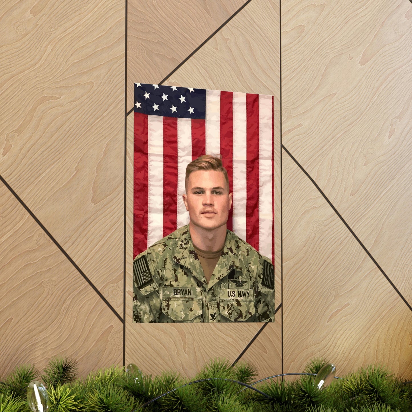 Zach Bryan Poster, Zach Bryan Print, Zach Bryan Merch, Mens Gift Idea, Military Uniform, Zach Bryan Flag Wall Art, American Heartbreak Decor