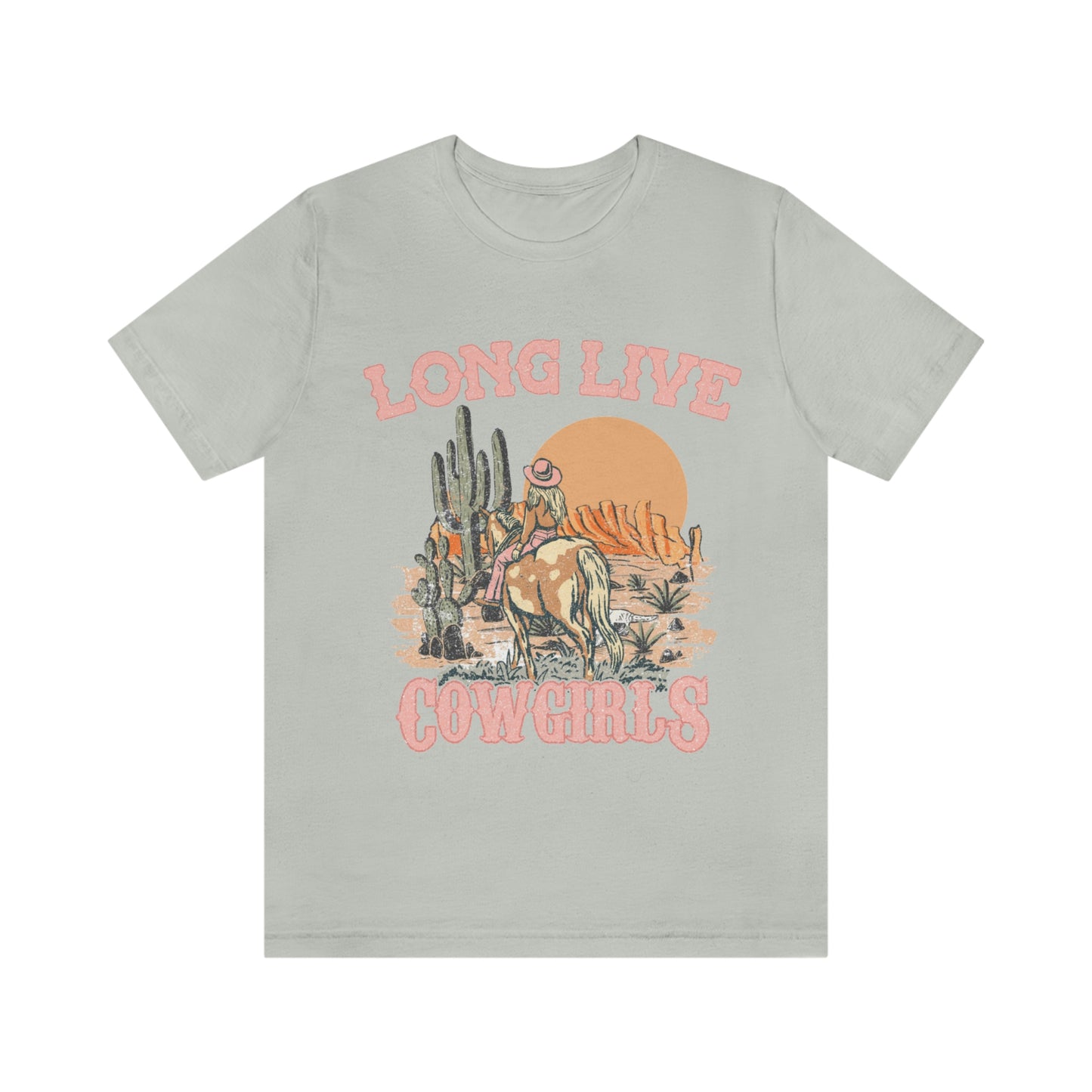 Long Live Cowgirls Tshirt,  Western Rodeo Graphic Tee