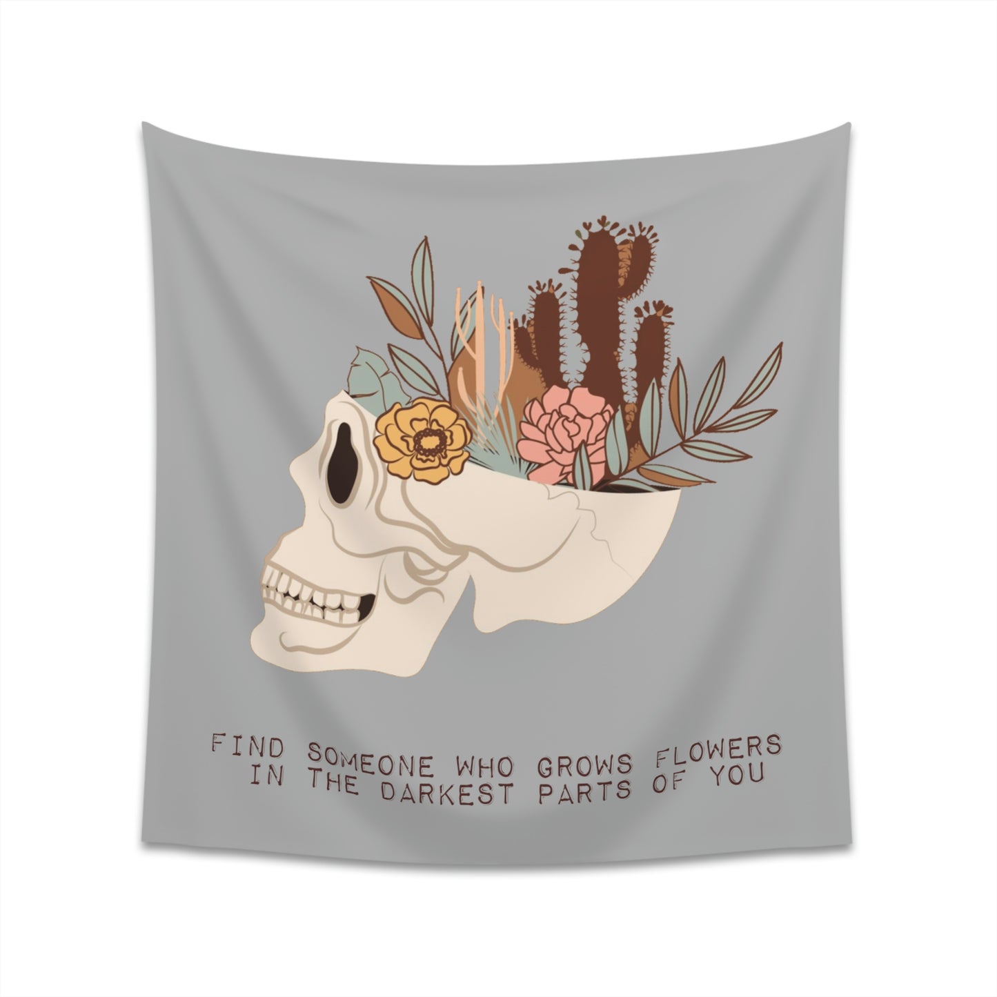 Zach Bryan Sun to Me Tapestry, Find Someone Who Grows Flowers In the Darkest Parts of You, Zach Bryan Gift Idea