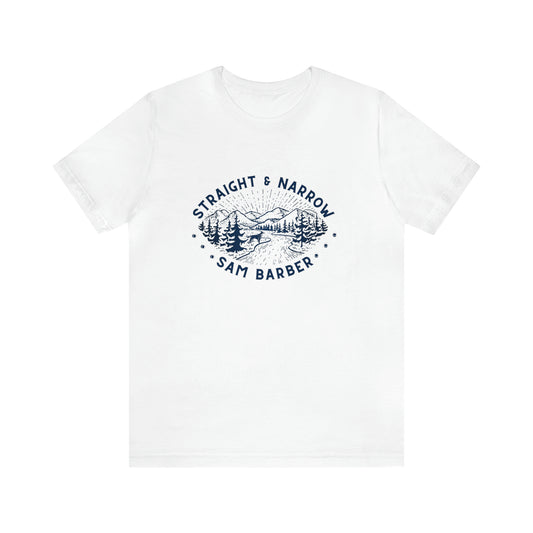 Sam Barber Shirt, Straight and Narrow Tshirt, Sam Barber Merch, Country music Gift Idea, Zach Bryan Merch, Sam Barber Lyrics