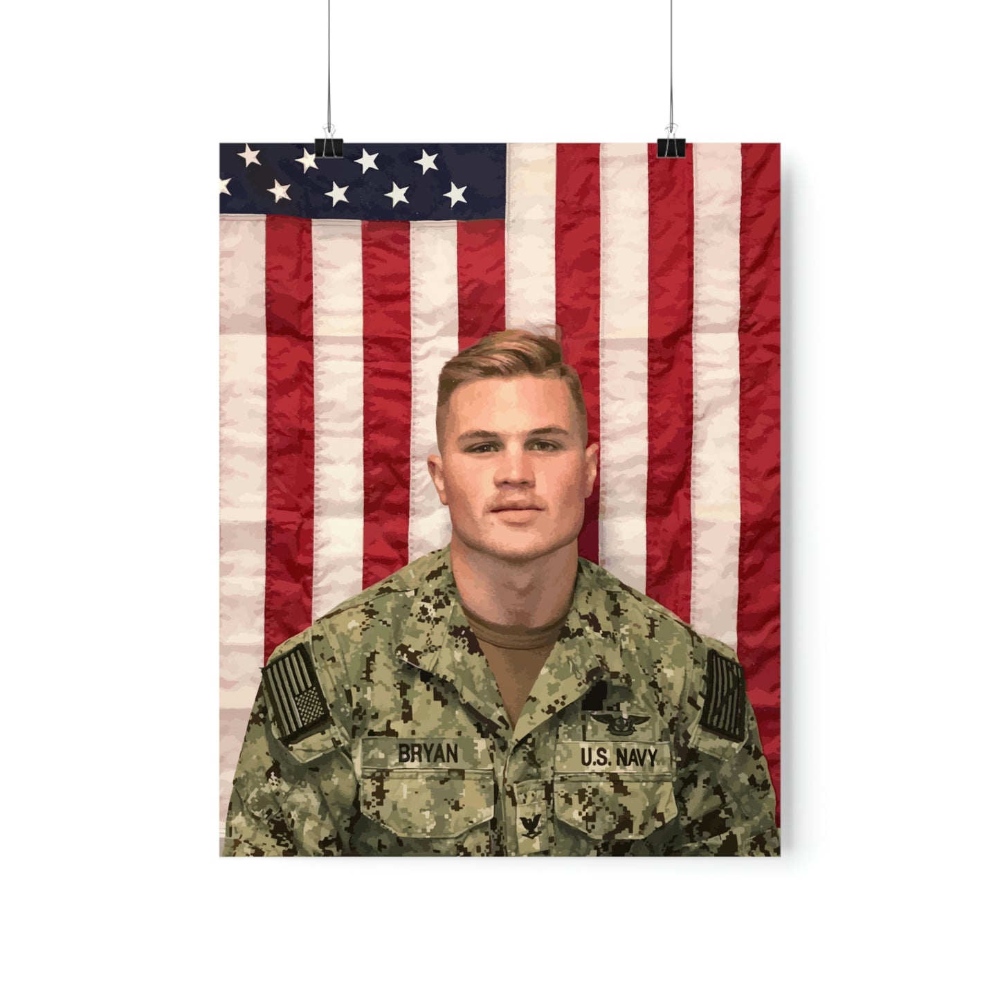 Zach Bryan Poster, Zach Bryan Print, Zach Bryan Merch, Mens Gift Idea, Military Uniform, Zach Bryan Flag Wall Art, American Heartbreak Decor