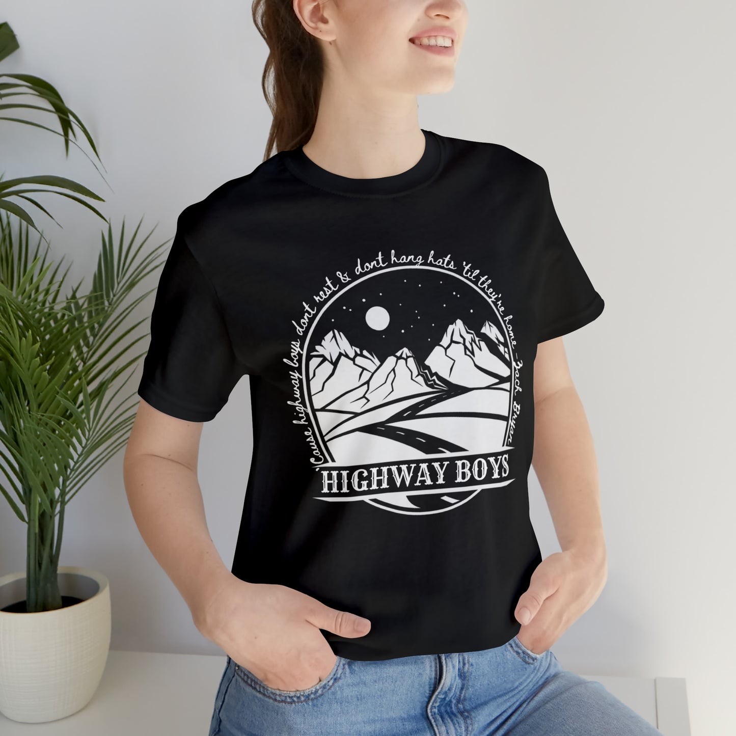 Zach Bryan, Zach Bryan Highway boys Shirt, Zach Bryan Merch, Zach Bryan Gift Idea, Country Western Music Lyrics Tee, Highway Boys don't die