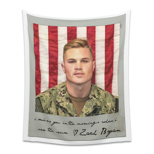 Zach Bryan, Zach Bryan Tapestry, Zach Bryan Gift Idea, Zach Bryan Flag Tapestries, Zach Bryan Uniform, Zach Bryan Wall Art, Zach Bry