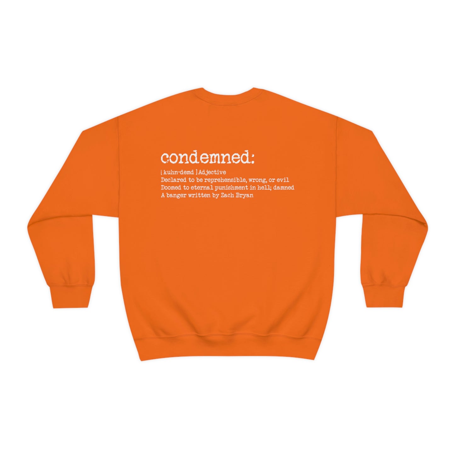 Zach Bryan Condemned Sweatshirt, Zach Bryan Gift idea, Zach Bryan Merch, Zach Bryan Tshirt, Zach Bryan Gift