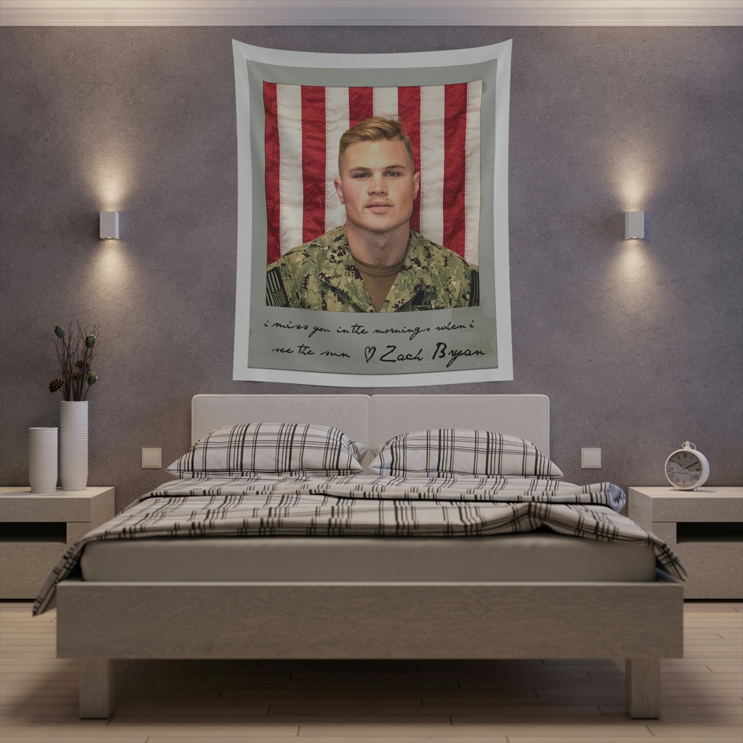 Zach Bryan, Zach Bryan Tapestry, Zach Bryan Gift Idea, Zach Bryan Flag Tapestries, Zach Bryan Uniform, Zach Bryan Wall Art, Zach Bry