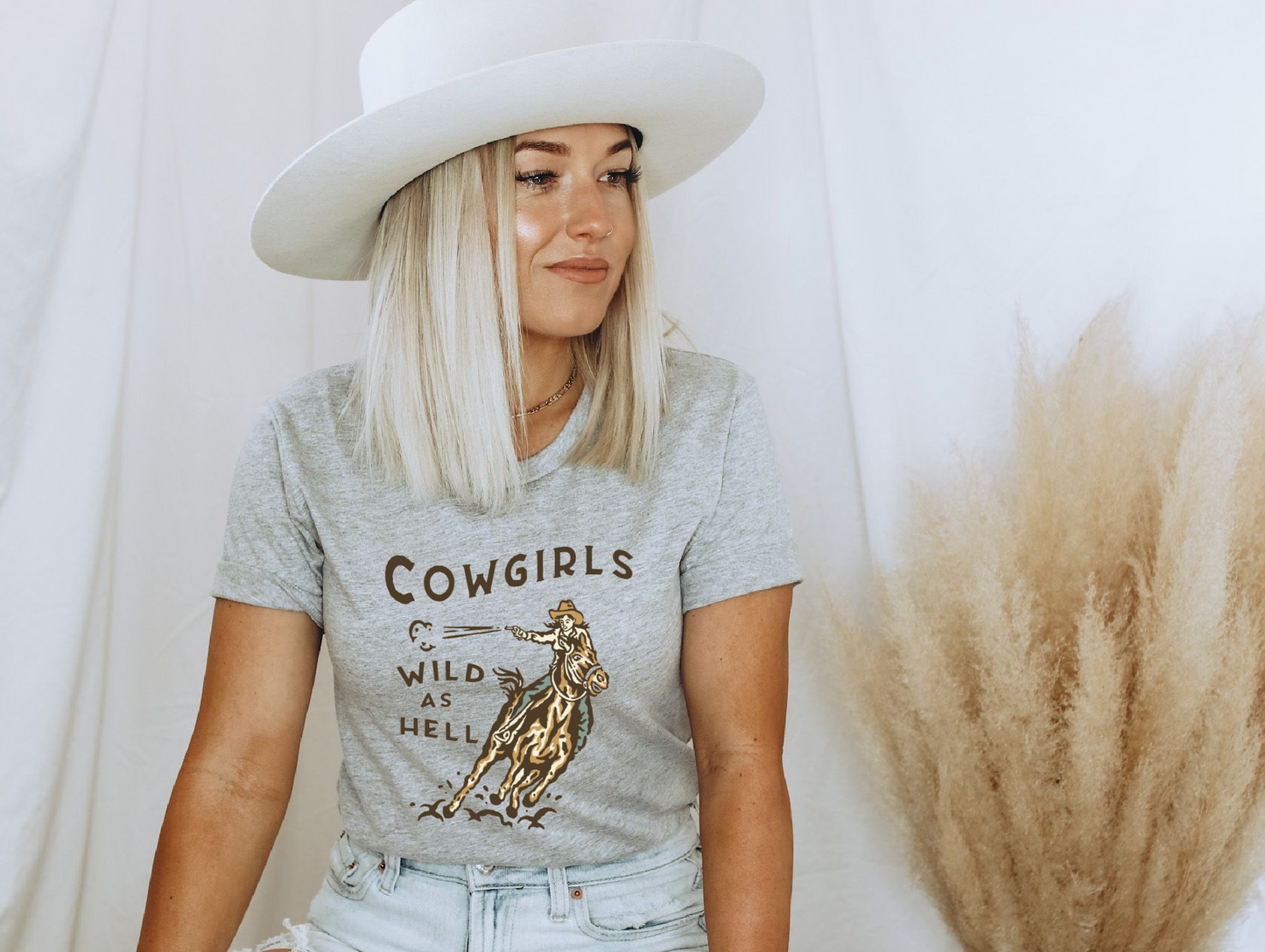 Women's Cowgirl Western Shirt | Cowgirl T-shirt | Country Western Gift Idea for Her | Punchy Cowgirl | Western Gift Idea | Cow Girl Tee