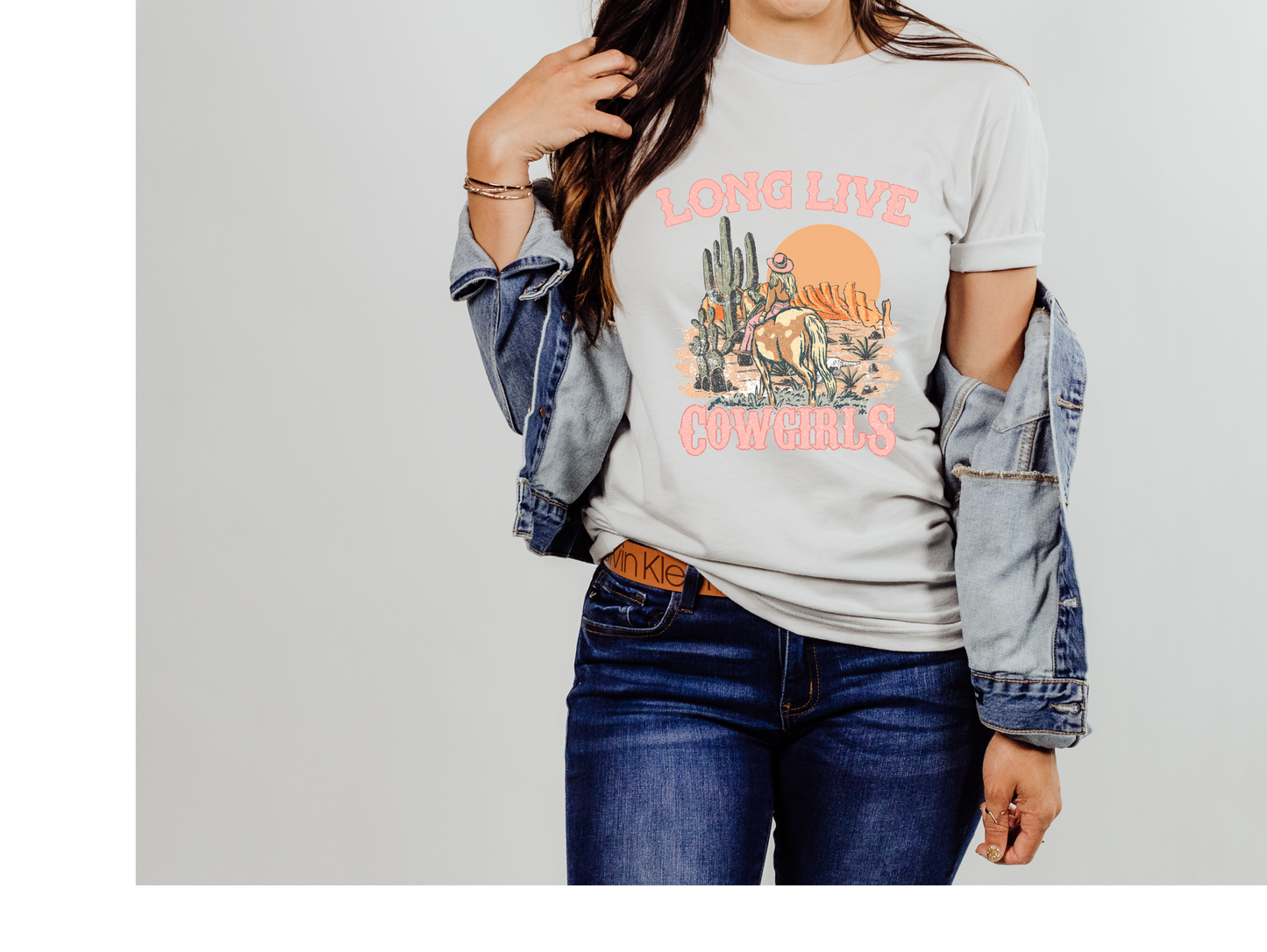 Long Live Cowgirls Tshirt,  Western Rodeo Graphic Tee