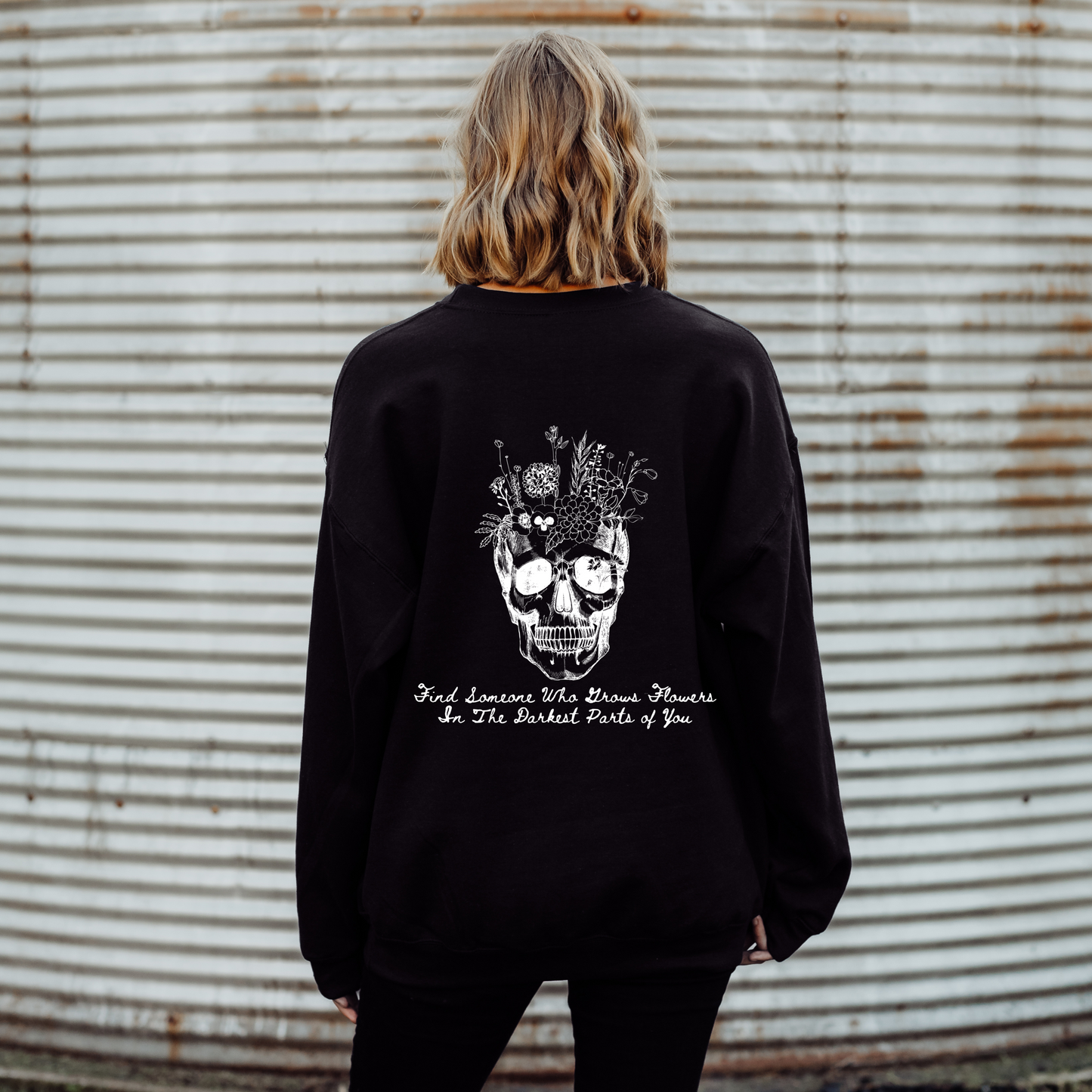 Zach Bryan Sweatshirt, Find Someone who grows flowers in the darkest parts of you, Sun to Me, Zach Bryan Gift idea, Lyrics, Zach Bryan Merch