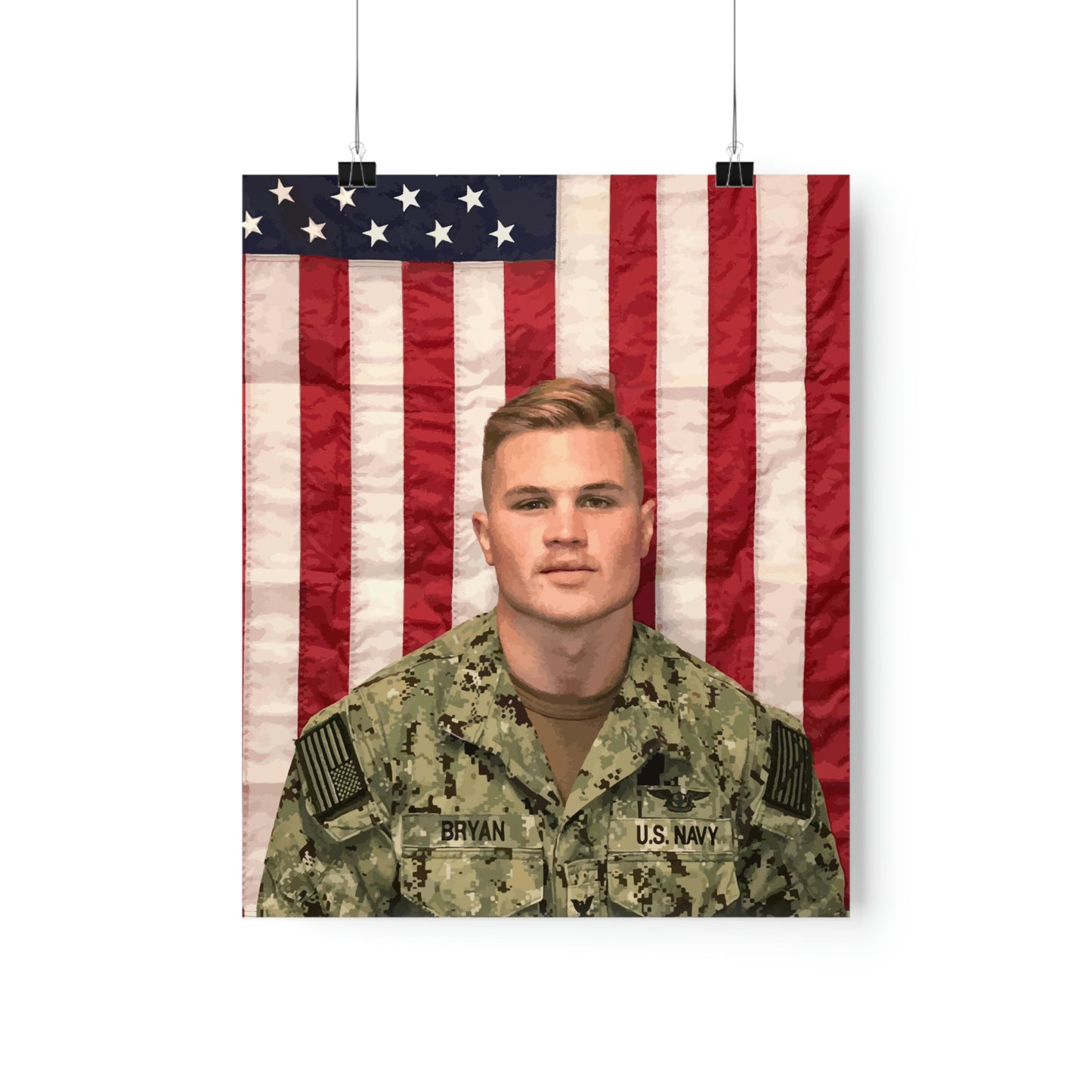 Zach Bryan Poster, Zach Bryan Print, Zach Bryan Merch, Mens Gift Idea, Military Uniform, Zach Bryan Flag Wall Art, American Heartbreak Decor