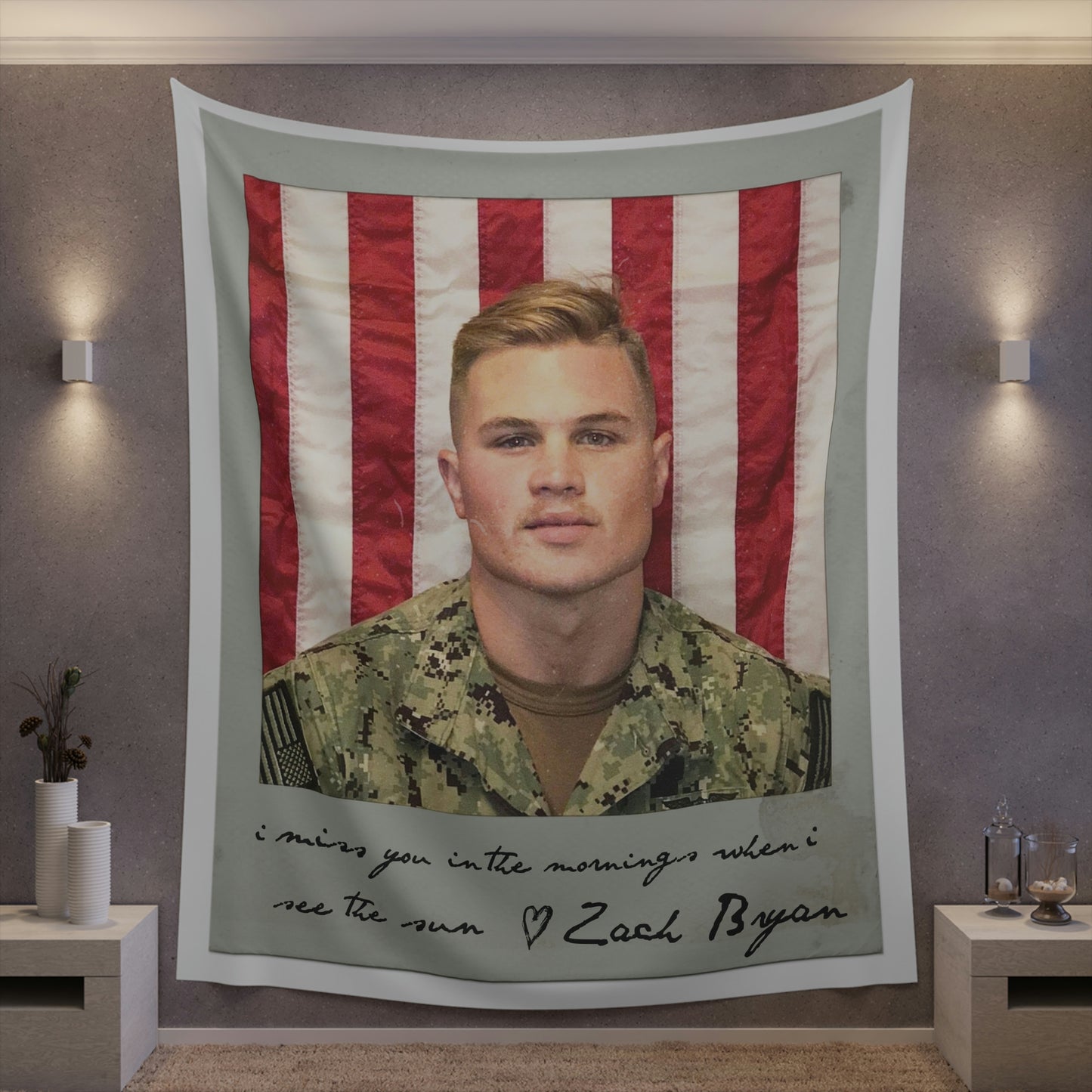 Zach Bryan, Zach Bryan Tapestry, Zach Bryan Gift Idea, Zach Bryan Flag Tapestries, Zach Bryan Uniform, Zach Bryan Wall Art, Zach Bry