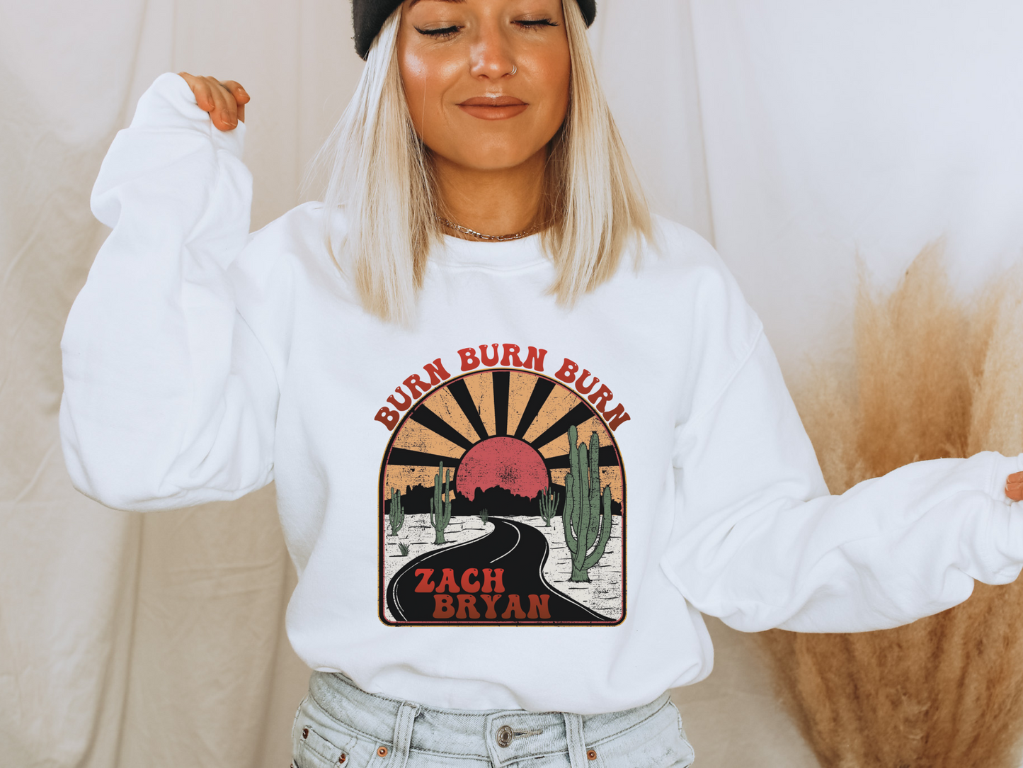 Zach Bryan, Zach Bryan Sweatshirt, Burn Burn Burn, Zach Bryan Gift Idea, Joy Pain Sky, Western TShirt, Zach BryanShirt, Retro Lyrics graphic