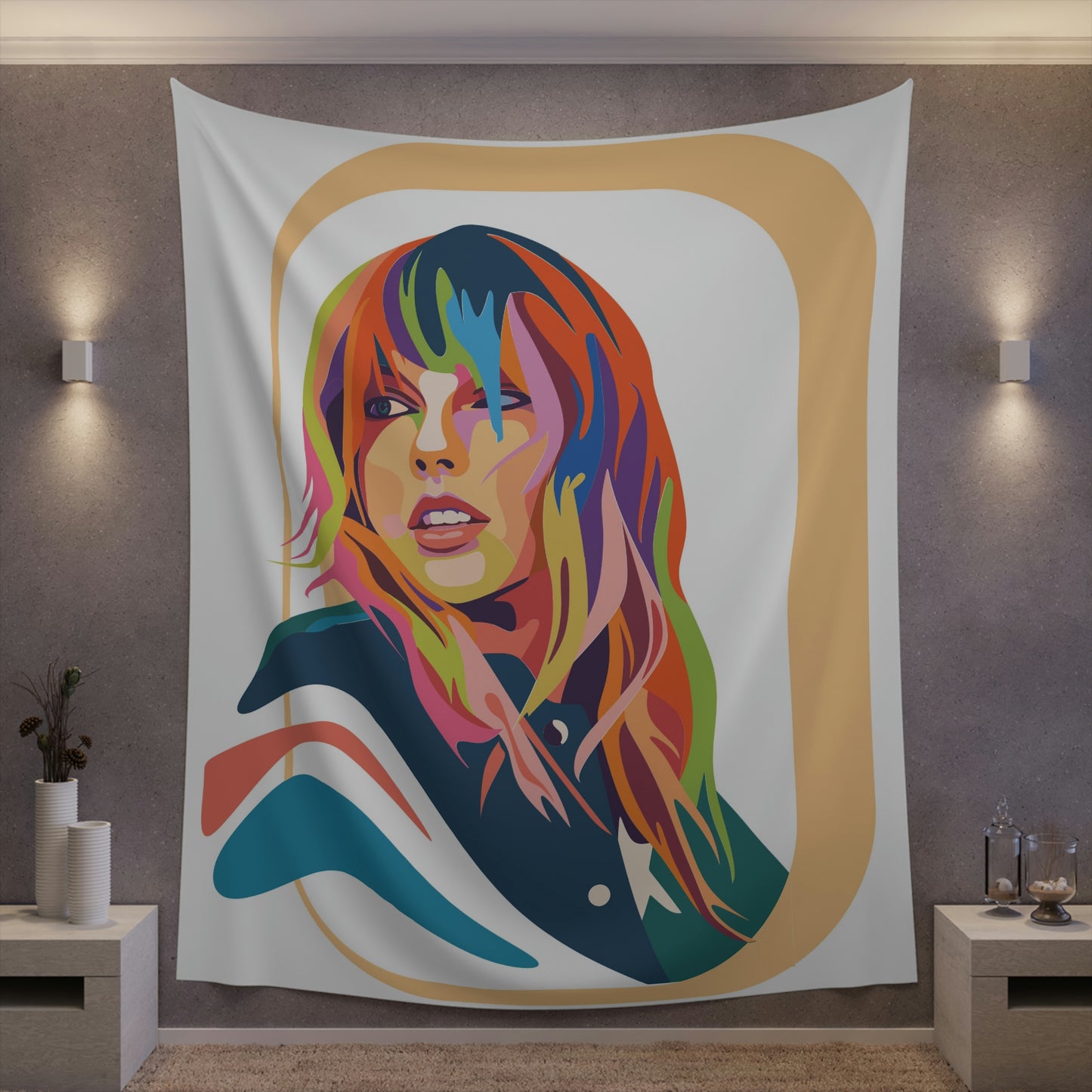 She'll Patch Up Your Tapestry Taylor Swift Poster for Sale by