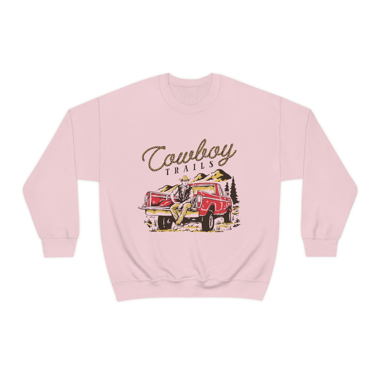 Vintage Graphic Cowboy Sweatshirt | Western Retro Shirt