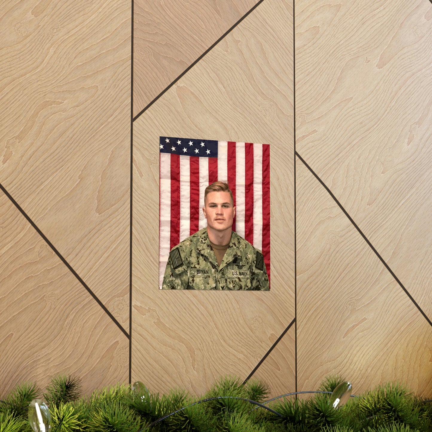 Zach Bryan Poster, Zach Bryan Print, Zach Bryan Merch, Mens Gift Idea, Military Uniform, Zach Bryan Flag Wall Art, American Heartbreak Decor