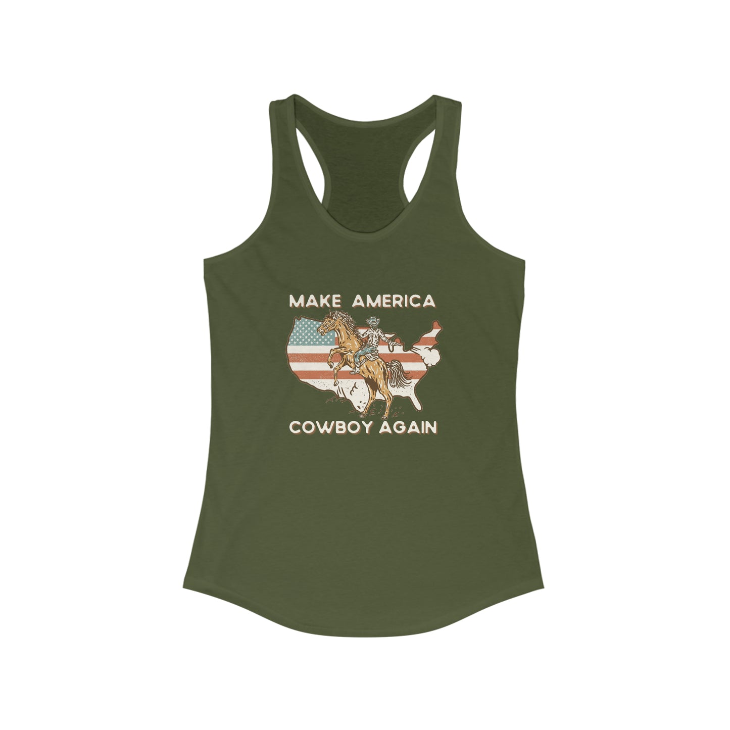 Womens Western Cowboy Tank Top, Western Graphic Tank, Womens Western Shirt, Cowboy Merch, Western Gift Idea of Her