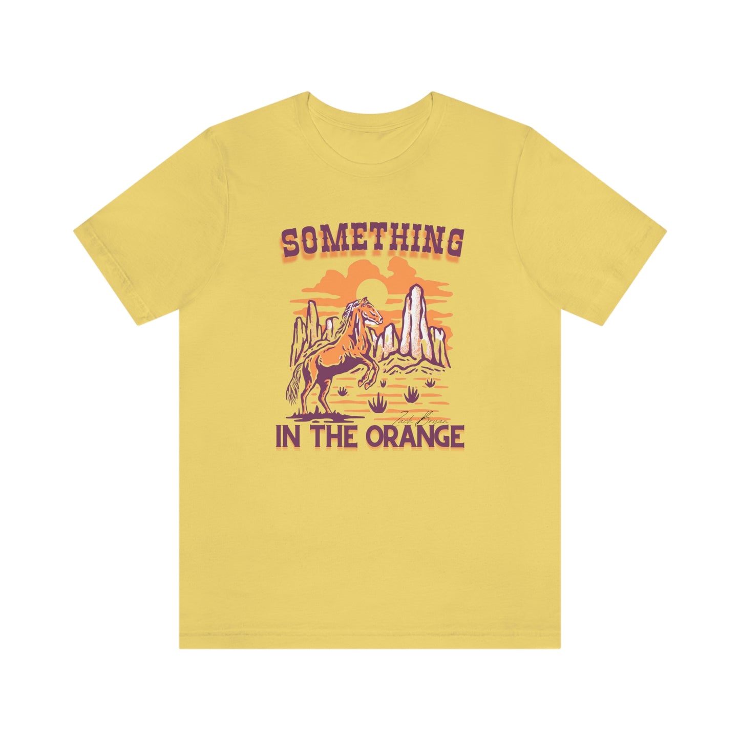 Something In the Orange Zach Bryan Tshirt | Zach Bryan shirt | Zach Bryan Gift Idea | Zach Bryan T-shirt | Zach Bryan Merch | Tee Lyrics