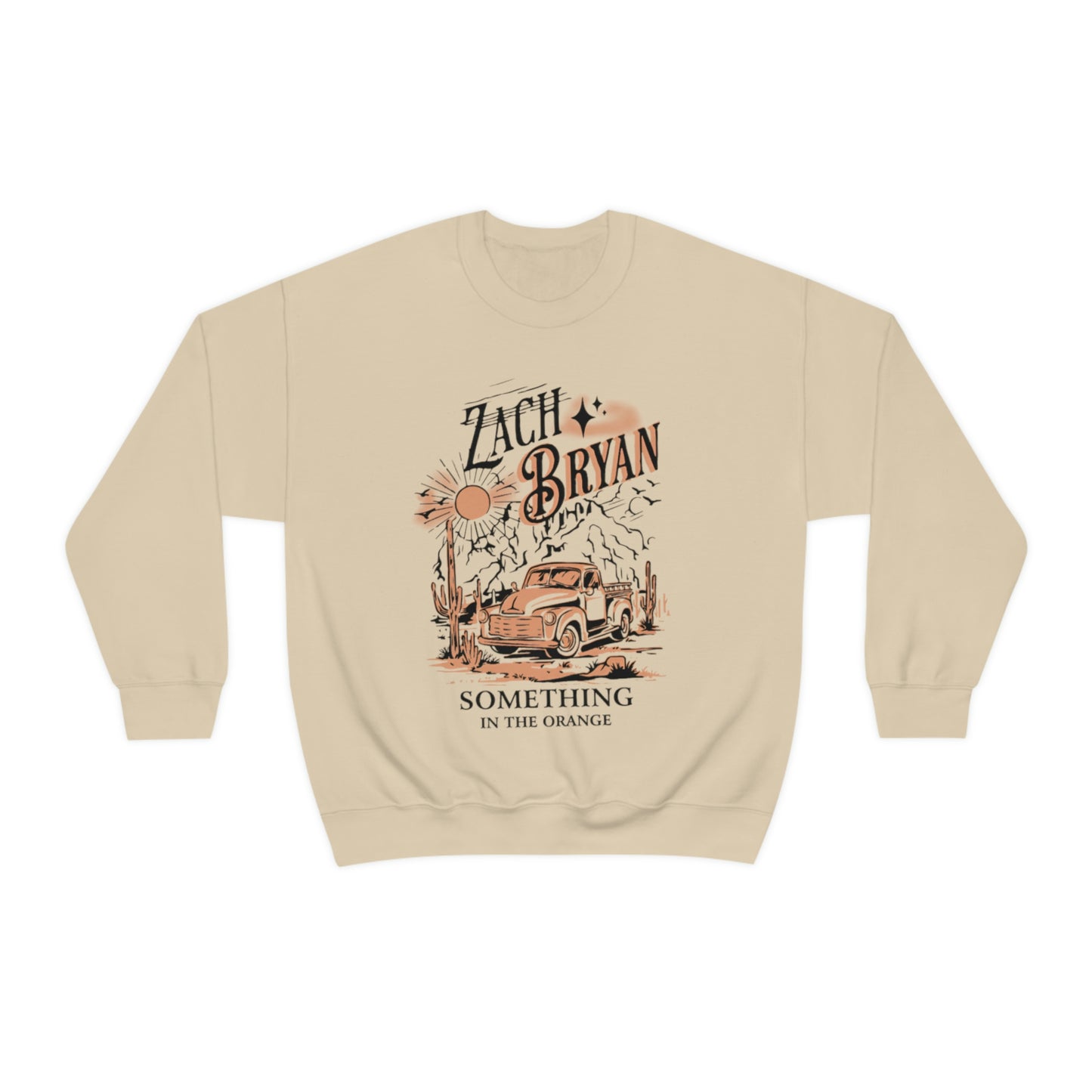 Zach Bryan, Zach Bryan Something IN the Orange Sweatshirt, Zach Bryan Gift Idea, Zach Bryan TShirt, Zach Bryan MERCH Zach Bryan lyrics Shirt