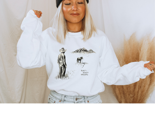 Zach Bryan, Zach Bryan Sweatshirt, Zach Bryan Gift, Zach Bryan Shirt, Quiet Heavy Dreams, Zach Bryan Merch, Zach Bryan Gift Ideas, Lyrics